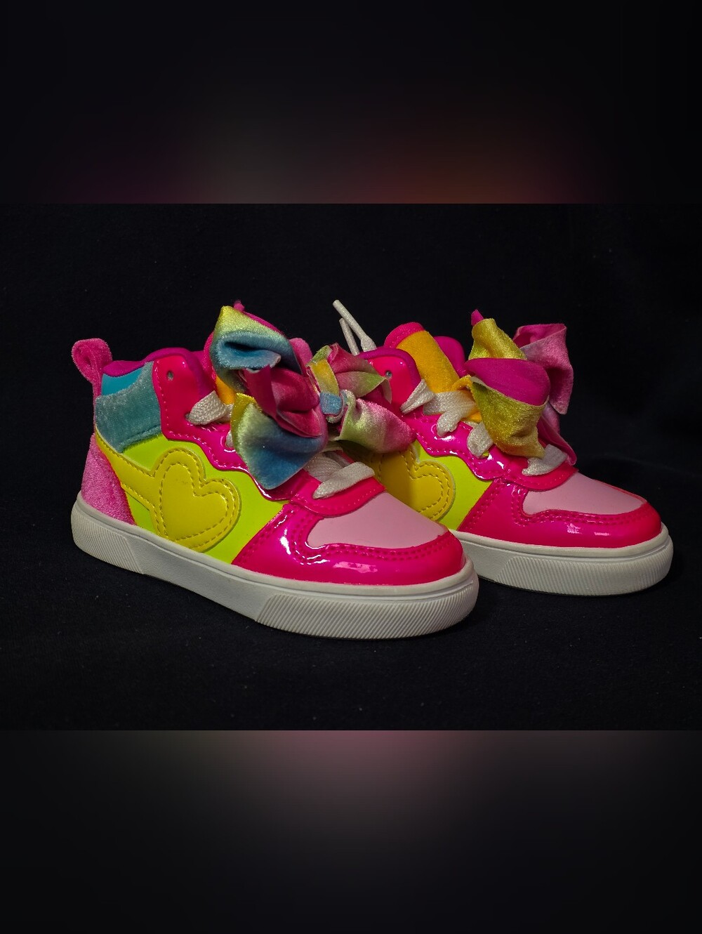 Nickelodon Jojo Siwa Toddler Girl Athletic Hightop Sneaker, Size 7